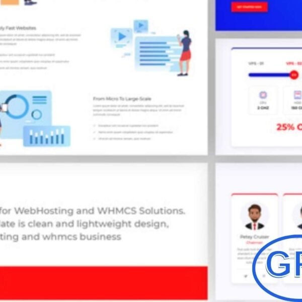 HostSavvy – Web Hosting Elementor Template Kit HostSavvy is a modern and fully responsive Elementor Template Kit designed for web hosting businesses and WHMCS solutions.