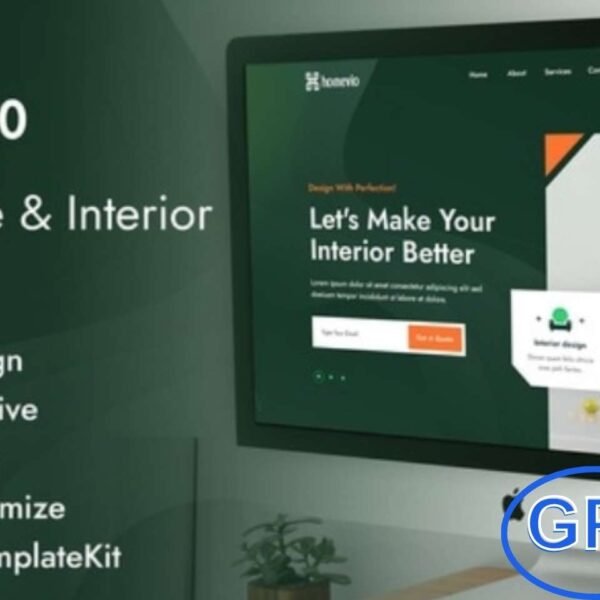 Homevio – Architecture & Interior Elementor Template Kit Homevio is a modern Elementor Template Kit designed for architecture and interior design websites. Perfect for interior designers, home decoration companies, and office renovation services, this template helps showcase stylish interiors, modern office spaces, and creative room layouts.