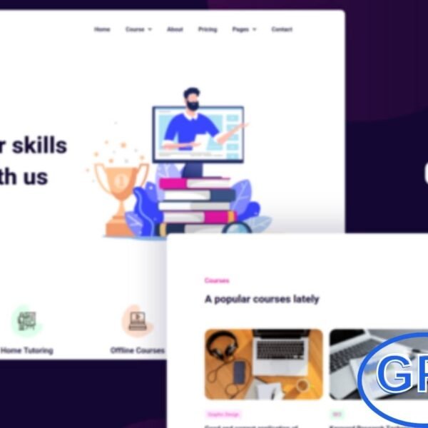 Gotech – Online Course Elementor Template Kit Gotech is a modern Elementor Template Kit designed for online learning platforms, universities, schools, training centers, and educational websites. With a clean and professional layout, this kit is perfect for showcasing courses, learning programs, instructors, and e-learning content.