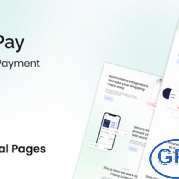 Goodpay – Fintech Elementor Template Kit Goodpay is a modern Fintech Elementor Template Kit built for finance technology services, e-wallet platforms, payment solutions, banking, and related businesses. Featuring a clean and professional design, this template kit makes it easy to create a fully responsive and user-friendly financial services website.
