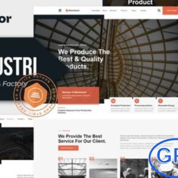 Mizeindustri – Corporate, Industry & Factory Elementor Template Kit Mizeindustri is a modern and professional Elementor Template Kit crafted for industrial, manufacturing, engineering, and factory businesses.