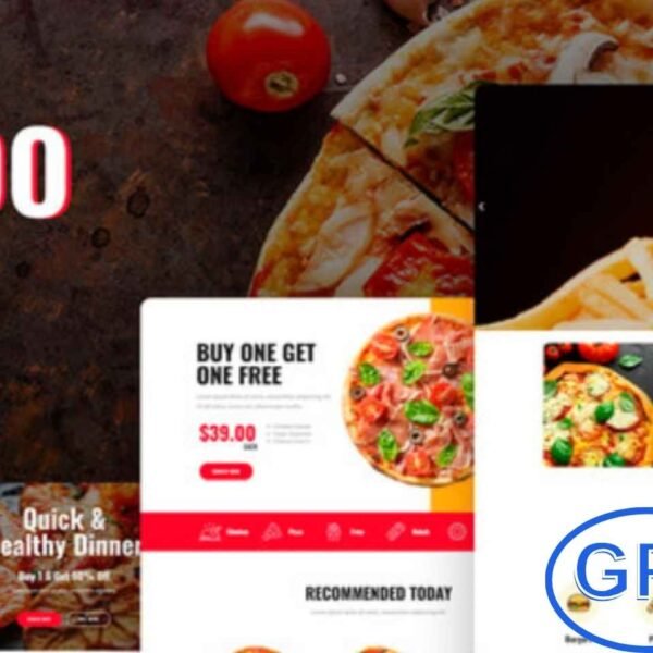 Foodo – Fast Food & Pizza Elementor Template Kit Foodo is a modern and appetizing Elementor Template Kit designed for fast food restaurants, pizza shops, snack bars, and burger joints.
