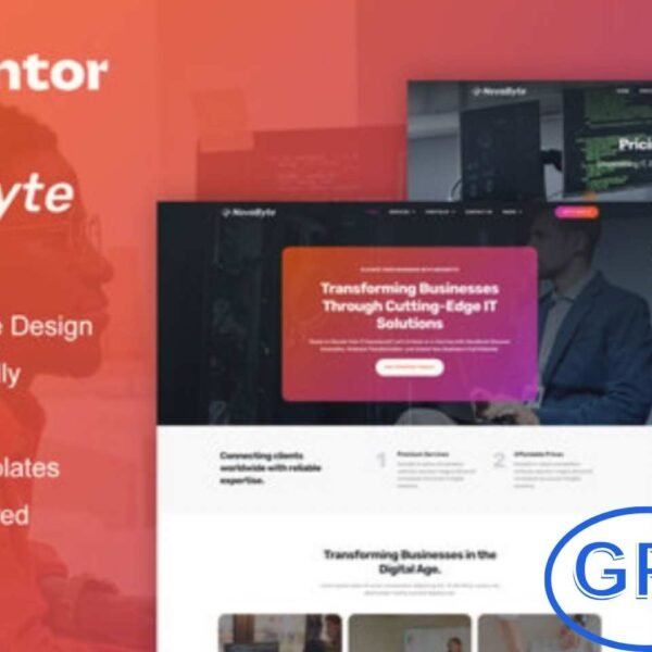 Novabyte – IT Solutions & Services Company Elementor Pro Template Kit Novabyte is a modern and professional Elementor Pro Template Kit crafted for IT solutions and technology service websites. It includes 12+ pre-built, fully responsive templates designed to help you create stunning and functional WordPress websites with ease.