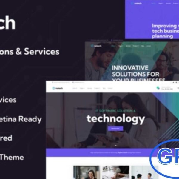 Notech – IT Solutions & Services Elementor Template Kit Notech is a modern and professional Elementor Template Kit designed for IT solutions, technology, cyber security, SaaS, software, startups, and tech service companies.