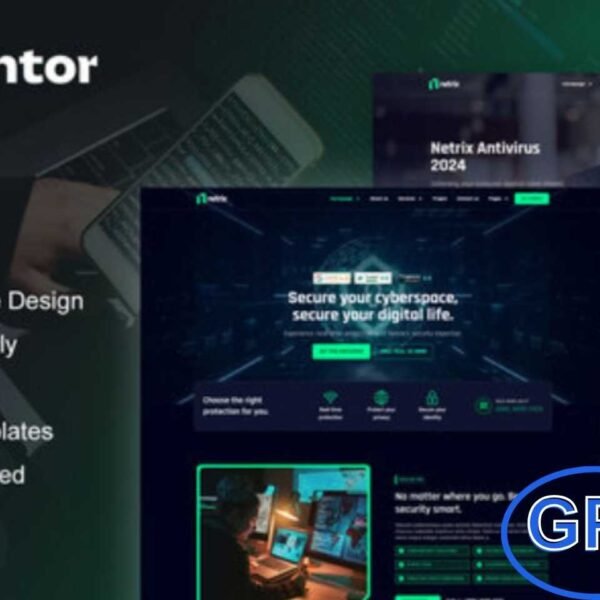 Netrix – Cyber Security Services Elementor Template Kit Netrix is a modern and professional Elementor Template Kit designed specifically for cyber security services.