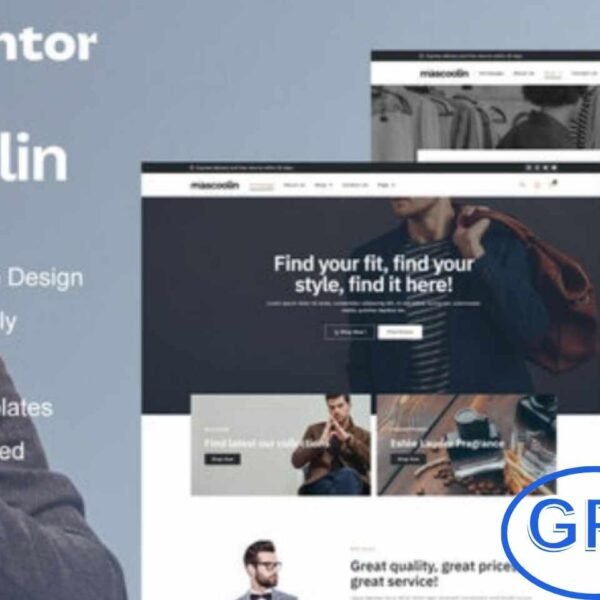 Mascoolin – Fashion Store Elementor Template Kit Mascoolin is a stylish and modern WooCommerce Elementor Template Kit designed for men’s fashion stores. Perfect for clothing, shoes, jackets, and men’s accessories websites, it offers 12 pre-built, professionally crafted templates with a clean and trendy layout.