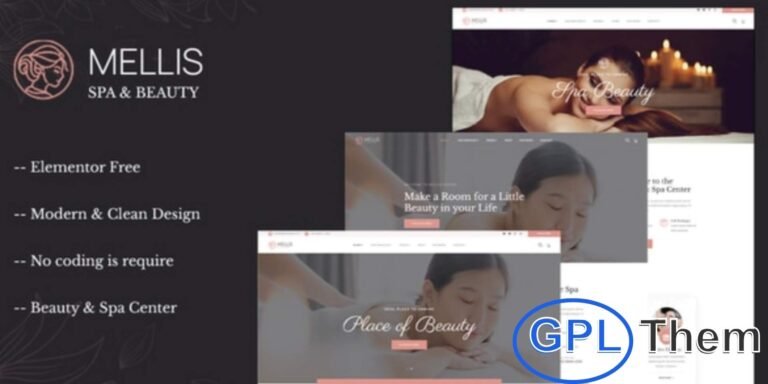 Mellis – Beauty & Spa Elementor Template Kit Mellis is a modern and stylish Elementor Template Kit designed for beauty salons, spas, wellness centers, and personal care businesses.