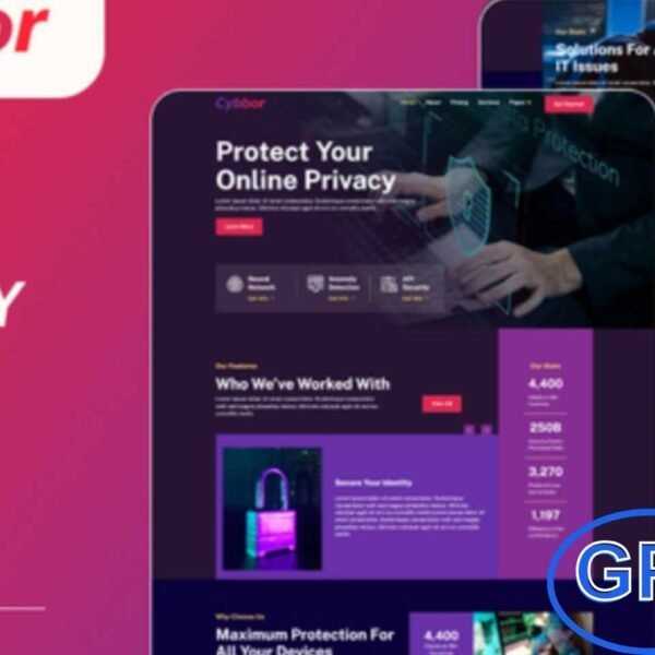Cybbor – Cyber Security Services Elementor Template Kit Cybbor is a modern and powerful Elementor Template Kit designed specifically for cybersecurity, IT solutions, and data protection websites. Built for WordPress, this professional template kit combines sleek design with high functionality, helping you create a trustworthy and visually impressive online presence for your tech business.