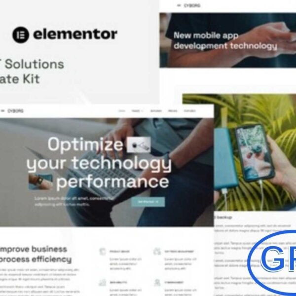 Cyborg – Tech Agency & IT Solutions Elementor Template Kit Cyborg is a sleek and modern Elementor Template Kit designed to create professional websites for tech businesses, IT service providers, and digital agencies. Perfect for IT companies, technology startups, software firms, and business solution providers, Cyborg helps you build a powerful online presence effortlessly.
