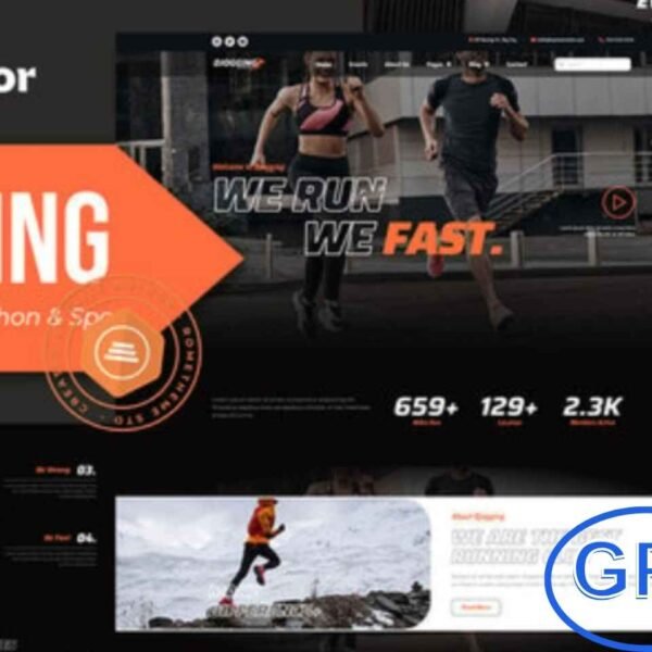 Djogging – Running Club, Marathon & Sports Elementor Pro Template Kit Djogging is a modern and dynamic Elementor Pro Template Kit designed for Running Clubs, Marathon Events, Jogging Groups, Fitness Communities, and all types of sports-related websites. With over 11+ pre-built templates, Djogging offers a sleek, clean, and fully responsive design that looks perfect on all devices.