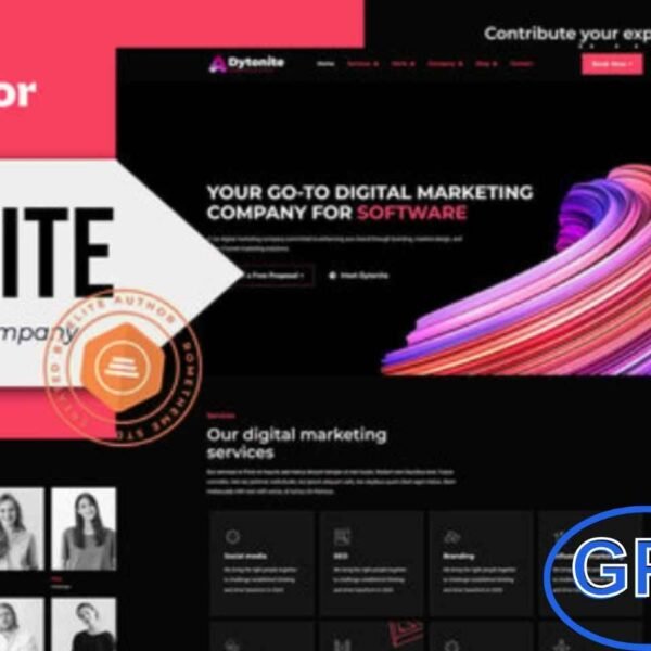 Dytonite – Digital Marketing Company Elementor Pro Template Kit Dytonite is a modern and sleek Elementor Pro Template Kit crafted for digital marketing agencies, creative studios, SEO companies, and online business service providers. With its clean dark-themed design and professional layout, Dytonite helps you build a powerful online presence that drives engagement and conversions.