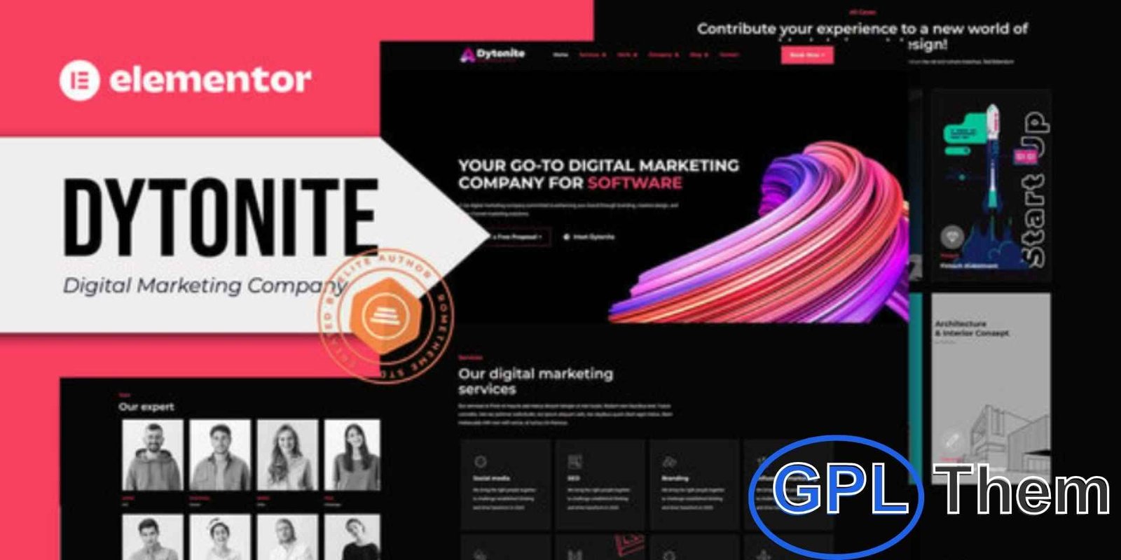 Dytonite – Digital Marketing Company Elementor Pro Template Kit Dytonite – Digital Marketing Company Elementor Pro Template Kit Dytonite is a modern and sleek Elementor Pro Template Kit crafted for digital marketing agencies, creative studios, SEO companies, and online business service providers. With its clean dark-themed design and professional layout, Dytonite helps you build a powerful online presence that drives engagement and conversions.