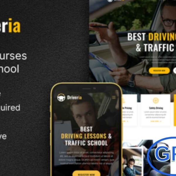 Driveria – Car Driving Course Elementor Template Kit Driveria is a modern and professional Elementor Template Kit designed specifically for driving schools, driving instructors, and car training centers. With its clean layout and user-friendly design, Driveria helps you create a visually appealing, SEO-optimized, and fully responsive website that attracts and engages potential students.