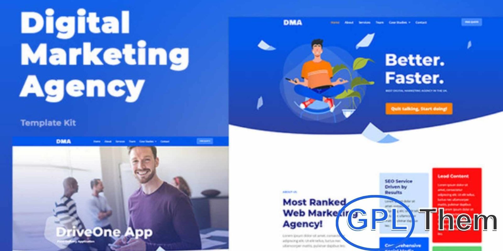 DMA – Digital Marketing Agency Template Kit DMA – Digital Marketing Agency Elementor Template Kit DMA is a clean, modern, and professional Elementor Template Kit designed for digital marketing agencies, SEO companies, creative studios, and online business consultants. With its sleek layout and high-quality design, DMA helps you create a powerful, SEO-friendly website that effectively showcases your marketing services and drives business growth.