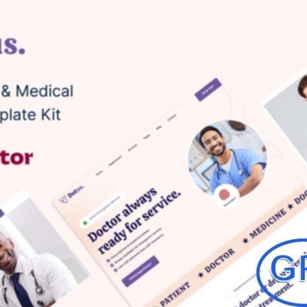 Dotus – Health & Medical Elementor Template Kit Dotus is a modern and professional Elementor Template Kit designed specifically for healthcare, medical, clinic, hospital, and doctor websites. With its clean and responsive layout, Dotus helps you build a professional online presence that inspires trust and delivers a seamless user experience across all devices.