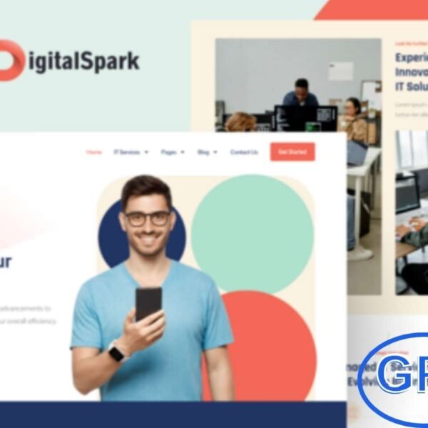 DigitalSpark – IT Services Elementor Pro Template Kit DigitalSpark is a modern and professional Elementor Pro Template Kit designed for IT service providers, SaaS companies, software firms, and web development agencies. This kit includes a complete set of customizable templates that help you create a high-performing, visually stunning website in minutes.