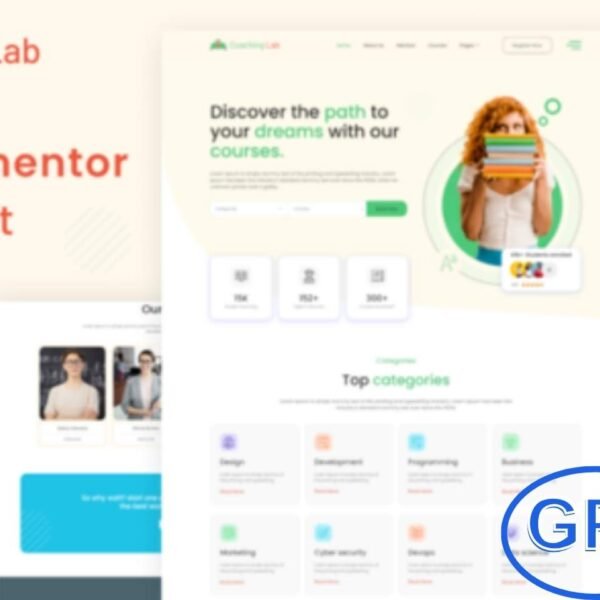 Coaching Lab – Coaching Center Elementor Template Kit Coaching Lab is a modern and powerful Elementor Template Kit designed specifically for coaching centers, online schools, and educational institutes. It helps you create a professional and engaging website to promote your courses, programs, and workshops with ease. Featuring elegant course layouts, interactive lesson pages, and a fully responsive design, Coaching Lab ensures a seamless learning experience across all devices.