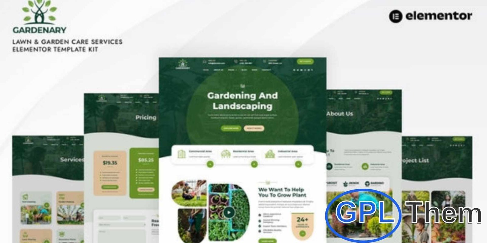 Gardenary – Lawn Garden Care Services Elementor Template Kit Gardenary – Lawn & Garden Care Services Elementor Template Kit Gardenary is a beautifully designed Elementor Template Kit created for lawn care, landscaping, gardening, agriculture, pest control, and outdoor maintenance service websites. With its fresh, green-themed design and clean layout, Gardenary helps you build a professional and visually appealing website that reflects your passion for nature and outdoor beauty — all without writing a single line of code.