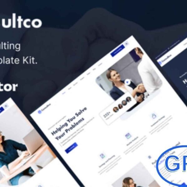 Consultco – Consulting Business Elementor Template Kit Consultco is a professional Elementor Template Kit designed specifically for consulting firms, business advisors, financial planners, and corporate service providers. Built using the powerful Elementor Page Builder, this kit allows you to customize every section effortlessly—no coding skills required.