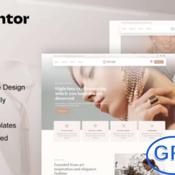 Seruni – Jewelry Store WooCommerce Elementor Pro Template Kit Seruni is a modern Elementor Pro Template Kit designed for jewelry store websites. Featuring a clean, professional, and elegant design, it allows you to quickly create a stunning online jewelry shop.