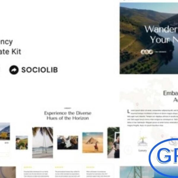Safar – Travel & Tour Agency Elementor Template Kit Safar is a modern Elementor Template Kit designed for travel agencies, tour operators, and adventure blogs. Perfect for tourism guides, vacation websites, travel reviews, and wanderlust blogs, Safar helps you create a professional and visually engaging website quickly.