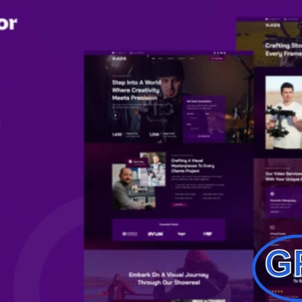 Viads – Videographer Agency Elementor Template Kit Viads is a modern and professional Elementor Template Kit designed for videographers, video production agencies, filmmakers, and creative studios.