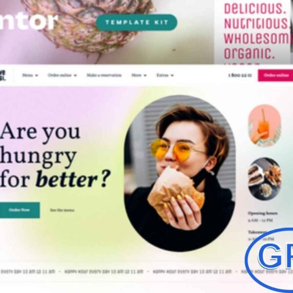 Vegi – Vegan Street Food & Takeaway Elementor Template Kit Vegi is a modern Elementor Template Kit designed for vegan street food restaurants, takeaways, and food businesses.