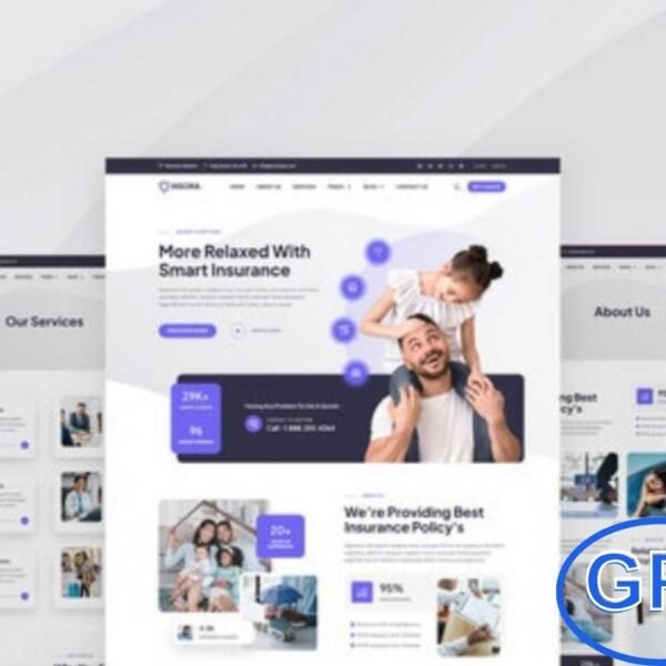 Insora – Insurance Agency Elementor Template Kit Insora is a professional Elementor Template Kit designed for insurance agencies, financial advisors, insurance companies, and business service providers. With its clean and modern layout, Insora helps you create a professional online presence to showcase your services and build credibility with clients.