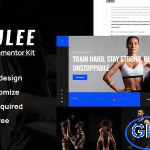 Hercules – Fitness & Gym Elementor Template Kit Hercules is a powerful and modern Elementor Template Kit designed specifically for fitness centers, gyms, personal trainers, and health clubs. This kit helps you create a professional and engaging fitness website that motivates visitors to join and achieve their fitness goals.