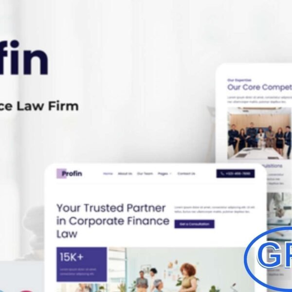 Profin – Finance Law Firm Elementor Template Kit Profin is a professionally designed Elementor Template Kit perfect for law firms specializing in finance, corporate law, and business consulting.