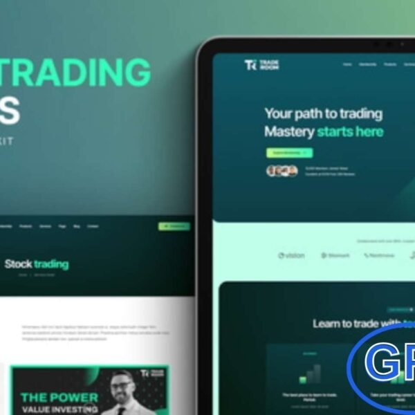 Traderoom – Online Trading Courses Elementor Template Kit Traderoom is a modern Elementor Template Kit designed for online trading courses, financial services, educational websites, and businesses that want to showcase their services professionally.