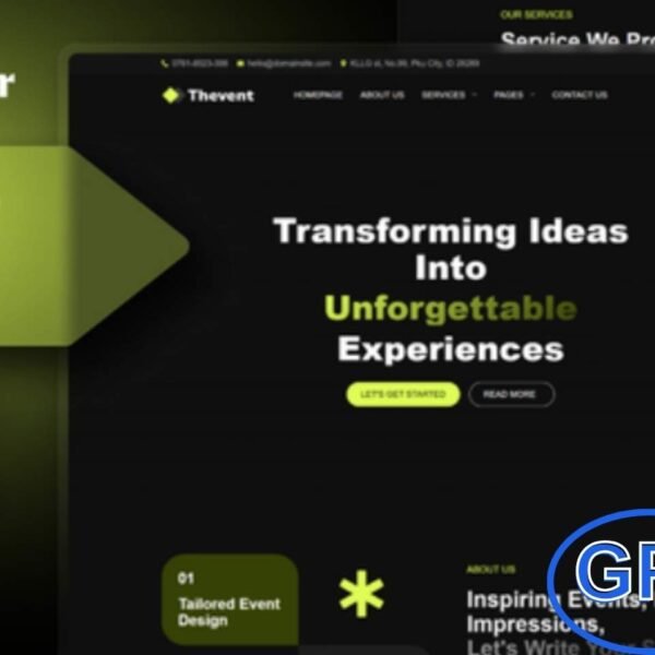 Thevent – Event Agency Elementor Template Kit Thevent is a modern Elementor Template Kit crafted for event agencies, event planners, organizers, and creative companies.