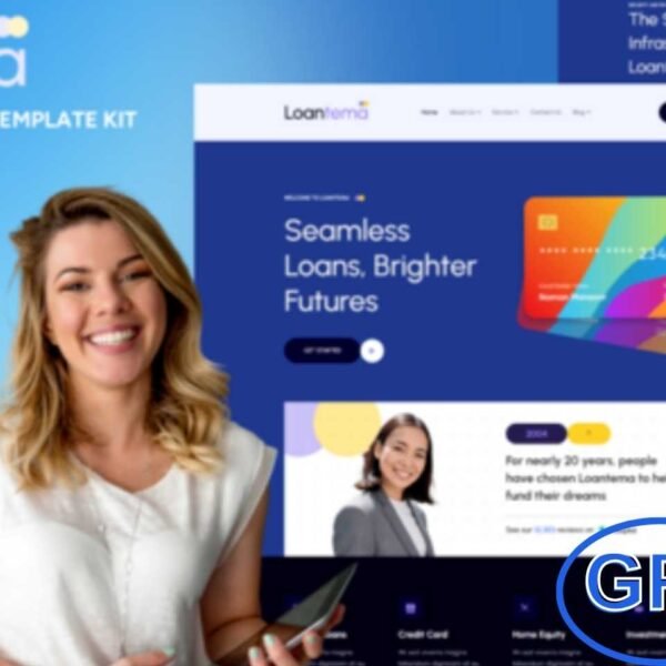 Loantema – Loan Service Elementor Template Kit Loantema is a modern and professional Elementor Template Kit designed for loan agencies, financial services, and credit businesses. With its clean and responsive design, Loantema helps you showcase your loan products, financial solutions, and services with ease.