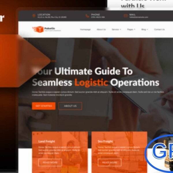 Paketin – Cargo & Logistics Elementor Template Kit Paketin is a professional Elementor Template Kit designed specifically for cargo, logistics, courier, delivery, and shipping service websites.