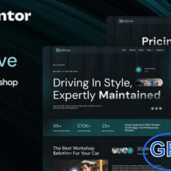 Otodrive – Modern Car Workshop Elementor Template Kit Otodrive is a sleek and professional Elementor Template Kit designed for car workshops, auto repair, and mechanic service websites.