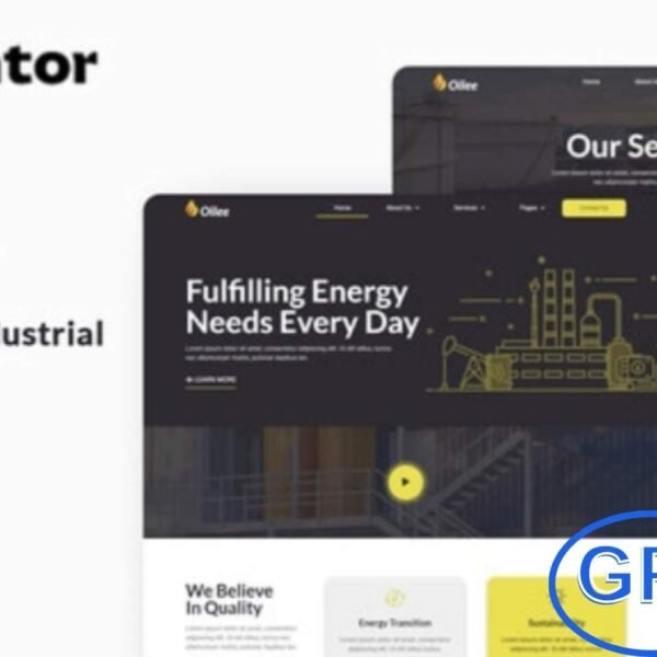 Oilee – Oil & Industrial Company Elementor Template Kit Oilee is a professional Elementor Template Kit designed for oil companies, industrial businesses, and energy sector websites. Featuring modern and clean layouts, it allows you to showcase your services, projects, and company profile with a polished online presence.