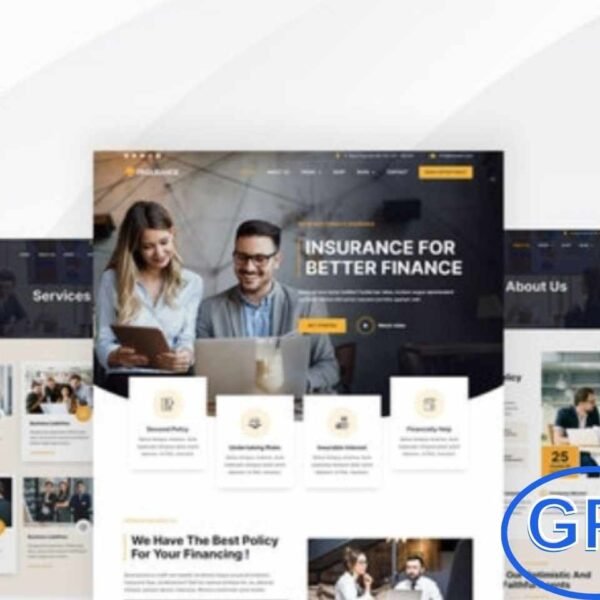 Finsurance – Insurance Agency & Finance Elementor Template Kit Finsurance is a modern and versatile Elementor Template Kit designed for insurance agencies, financial consultants, and corporate businesses. Perfect for life insurance, non-life insurance, finance companies, advisors, and consulting firms, this kit offers a sleek and professional layout tailored for credibility and trust.