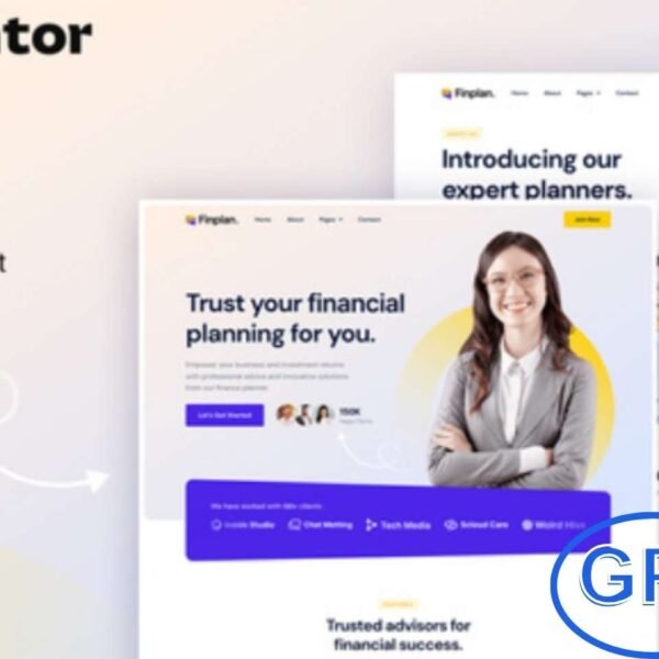 Finplan – Financial Planner & Advisor Elementor Template Kit Finplan is a modern and professional Elementor Template Kit crafted for financial planners, advisors, and consultants who want to build a strong online presence. It’s ideal for showcasing services like investment planning, insurance solutions, tax strategy, retirement plans, and estate management.