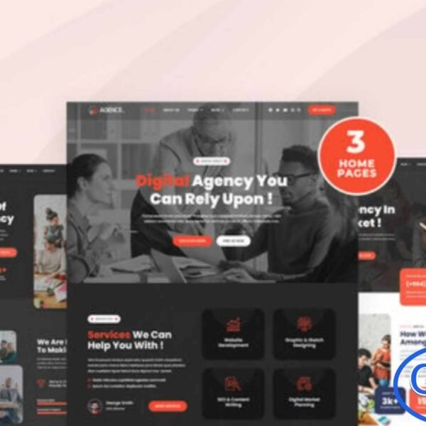 Agence – Digital Agency Elementor Pro Template Kit Agence is a modern and versatile Elementor Pro Template Kit designed specifically for digital agencies, marketing firms, creative studios, corporate businesses, and consulting companies. With its clean layout and professional design, Agence helps you build a stunning online presence that highlights your brand’s creativity and expertise.