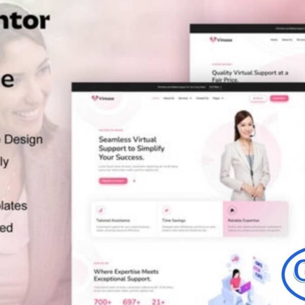 Virease – Virtual Assistant Service Elementor Pro Template Kit Virease is a modern and stylish Elementor Pro Template Kit crafted for Virtual Assistant Services, Digital Agencies, and Remote Business Solutions. Featuring 12+ pre-built templates with a clean and professional layout, this kit allows you to design a high-performing website quickly and effortlessly.