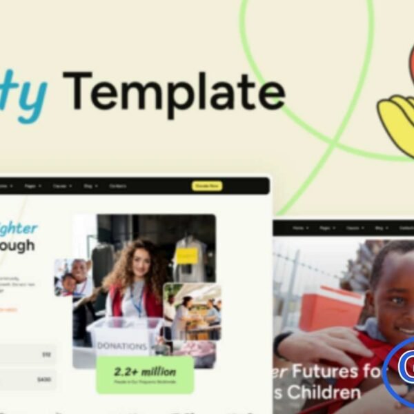 Vively – Charity & Donation Elementor Pro Template Kit Vively is a modern and purpose-driven Elementor Pro Template Kit designed specifically for charities, non-profits, and fundraising organizations. It helps socially conscious projects build an impactful online presence that inspires generosity and engagement.
