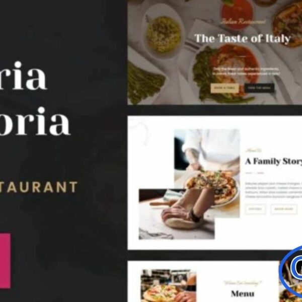 Pizzeria Trattoria – Italian Restaurant Elementor Template Kit Pizzeria Trattoria is a beautifully crafted Elementor Template Kit featuring 10+ professionally designed pages tailored for Italian restaurants, pasta bars, pizzerias, and other food and beverage businesses.