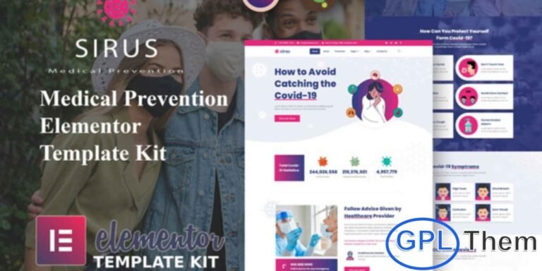 Sirus – Medical Prevention Elementor Template Kit Sirus is a modern and professional Elementor Template Kit designed for medical centers, laboratories, healthcare facilities, and mental health clinics. Perfect for websites related to medical services, medical tourism, or private practices, Sirus offers a range of flexible and fully customizable elements.