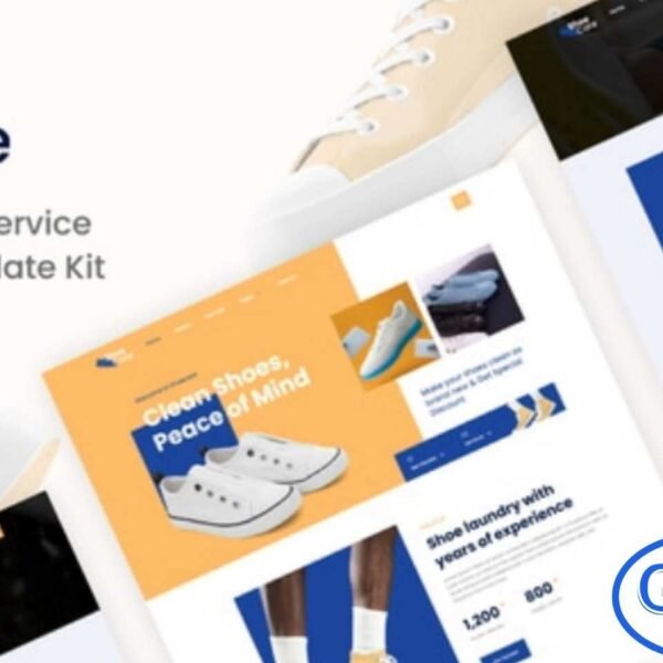 Shoecare – Shoe Laundry Service Elementor Template Kit Shoecare is a modern and professional Elementor Template Kit designed for shoe laundry, shoe cleaning services, sandal care, and related fashion services. With a clean and contemporary design, Shoecare allows you to build a fully responsive and visually appealing WordPress website quickly using Elementor.