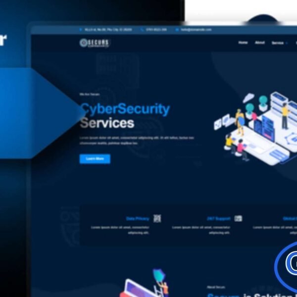 Securs – Cyber Security Service Elementor Template Kit Securs is a professionally crafted Elementor Template Kit designed specifically for Cyber Security Service websites. Whether you offer cybersecurity solutions, IT protection, cybercrime prevention, digital security consulting, or technology-related services, Securs provides all the essential layouts to build a powerful online presence.
