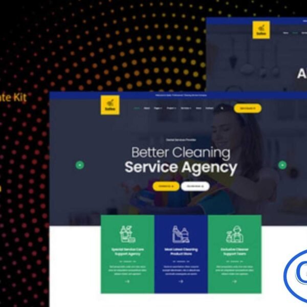 Safee – Cleaning Service Elementor Template Kit Safee is a clean, modern, and highly versatile Elementor Template Kit designed for professional cleaning and maintenance service websites. Whether you offer cleaning, washing, renovation, or pest control services, this kit provides all the essential layouts to help you create a polished and trustworthy online presence.