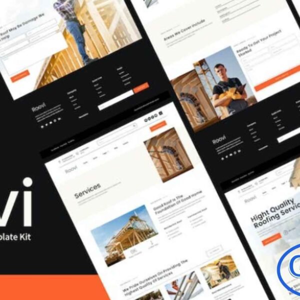 Roovi – Home Improvement Elementor Template Kit Roovi is a modern and fully responsive Elementor Template Kit designed for home improvement, renovation, and interior design businesses. Its clean and contemporary design ensures a professional online presence while remaining flexible and easy to customize.