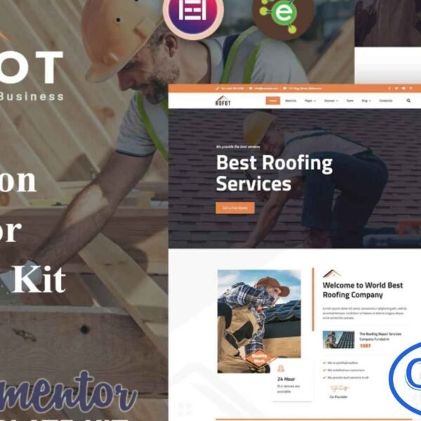 Rofot – Renovation Elementor Template Kit Rofot is a modern and fully responsive Elementor Template Kit designed for renovation and home improvement businesses. Perfect for creating a professional website quickly, this kit is optimized for the free Hello Elementor theme but works seamlessly with most Elementor-supported WordPress themes.