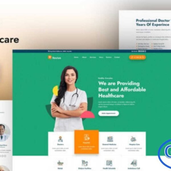 Revive – Medical Elementor Template Kit Revive is a professionally designed medical Elementor Template Kit created specifically for healthcare providers and medical service businesses. This clean and modern kit is perfect for hospitals, clinics, health centers, doctors, and wellness service websites.
