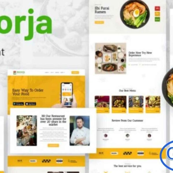 Restorja – Restaurant & Food Elementor Template Kit Restorja is an elegant and minimalist Restaurant & Food Elementor Template Kit designed to help you build a stylish and modern website with ease. Ideal for restaurants, cafes, bars, catering services, and culinary businesses, this kit offers a clean layout that beautifully highlights menus, services, and dining experiences.